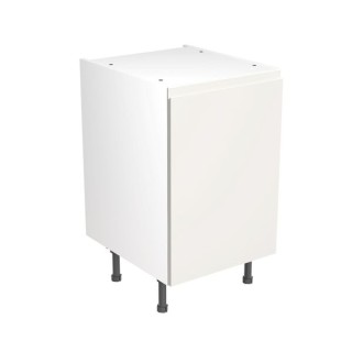 Flatpack Base Unit J-pull Super Gloss White 500mm - FKKJ0003