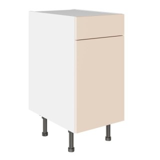 Flatpack 400 Drawerline Base Cabinet Slab Supermatt Cashmere