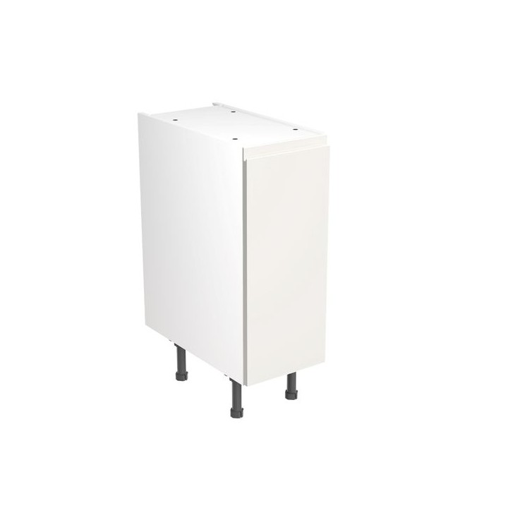 Flatpack Base Unit J-pull Super Gloss White 300mm - FKKJ0001