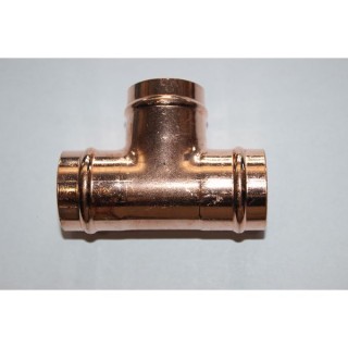 Solder Ring Fitting 35 mm Equal Tee