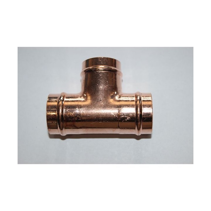 Solder Ring Fitting 35 mm Equal Tee