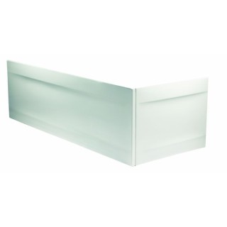 Twyford GN7125WH Callisto Galerie Front Bath Panel White 1500mm