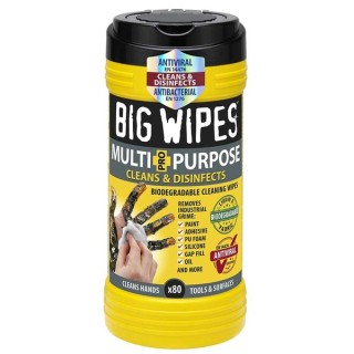 Big Wipes Antiviral Multi-Purpose Pro+ 80 Wipes