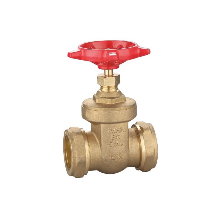 Brass Gate Valve Wheel Head 35mm BS5154
