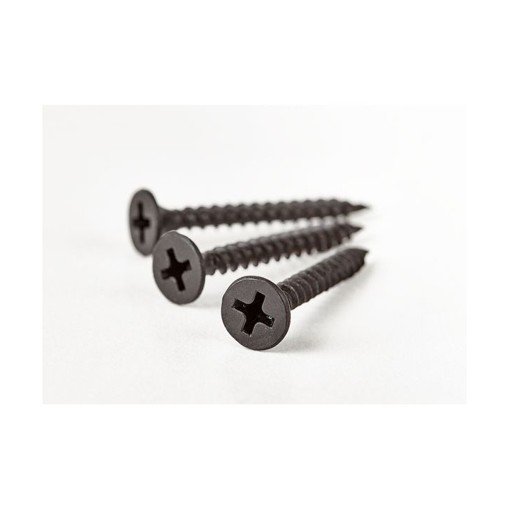 Tradeline Bzp Drywall Screw with Bit Black 35mm