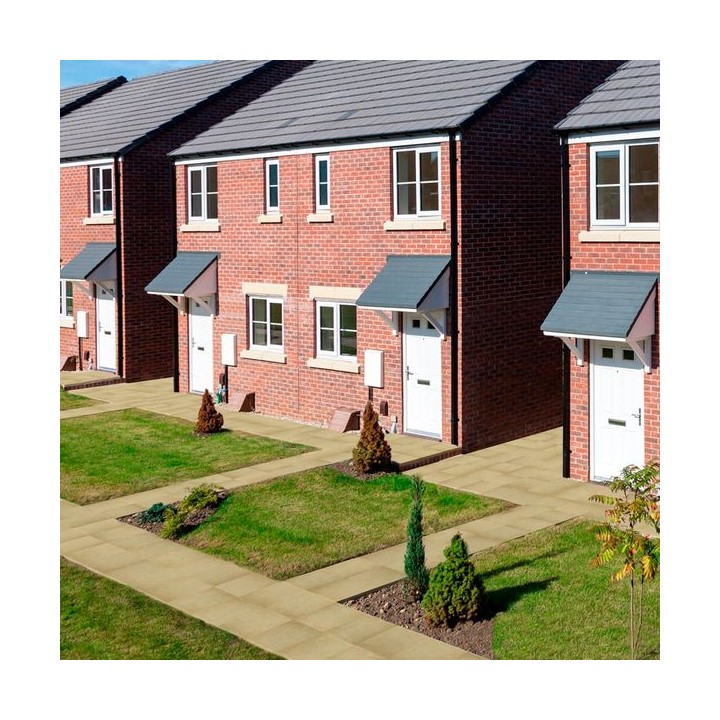 Marshalls Urbex Riven Paving Buff 600 x 600mm