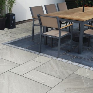 Global Stone Fusion Premium Natural Stone Paving Castle Grey 900 x 600mm
