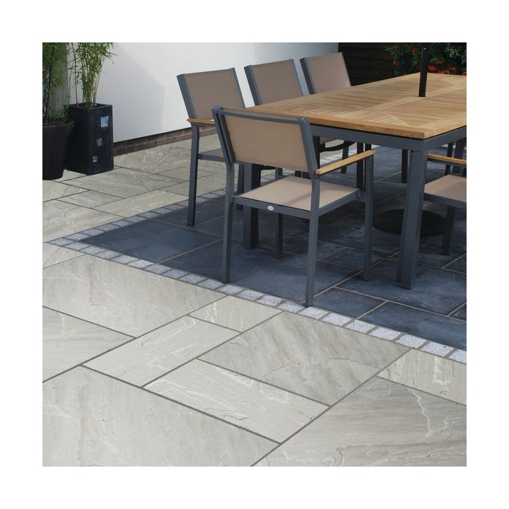 Global Stone Fusion Premium Natural Stone Paving Castle Grey 900 x 600mm