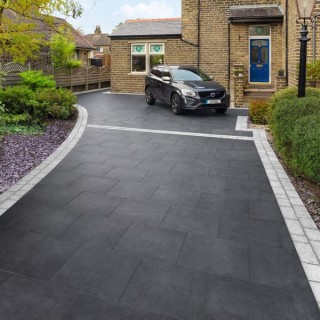 Marshalls Symphony Plus Driveway Paving Charcoal 600 x 600mm