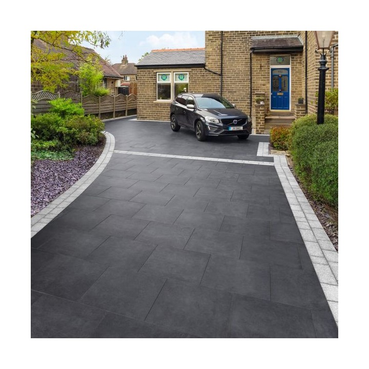 Marshalls Symphony Plus Driveway Paving Charcoal 600 x 600mm