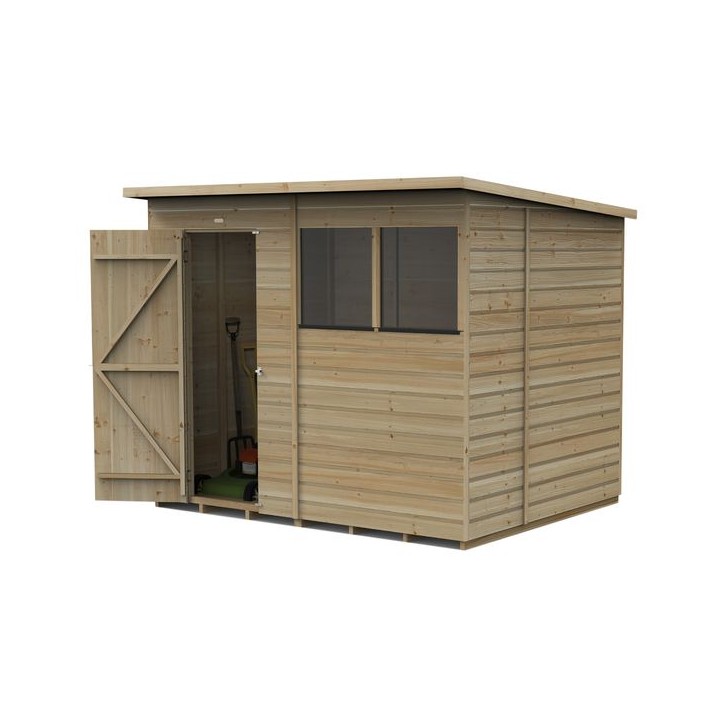 Beckwood 8x6 Pent Shed 2 Windows