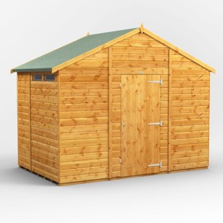 6 x 10 Power Apex Security Shed
