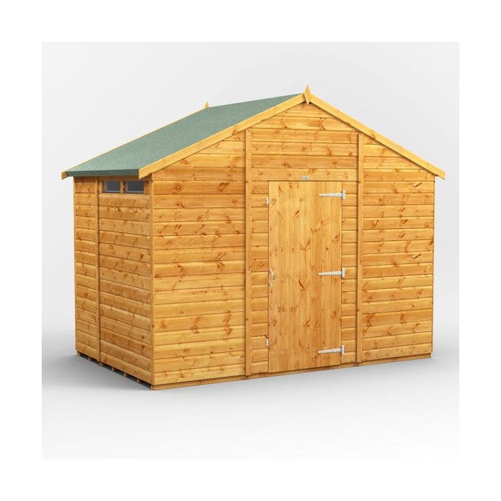 6 x 10 Power Apex Security Shed