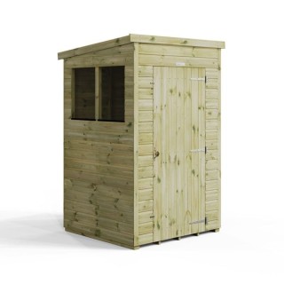 4x4 Premium Powersheds Pent