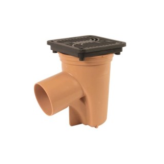 OsmaDrain Plain Ended Access Gully 110mm 4D850