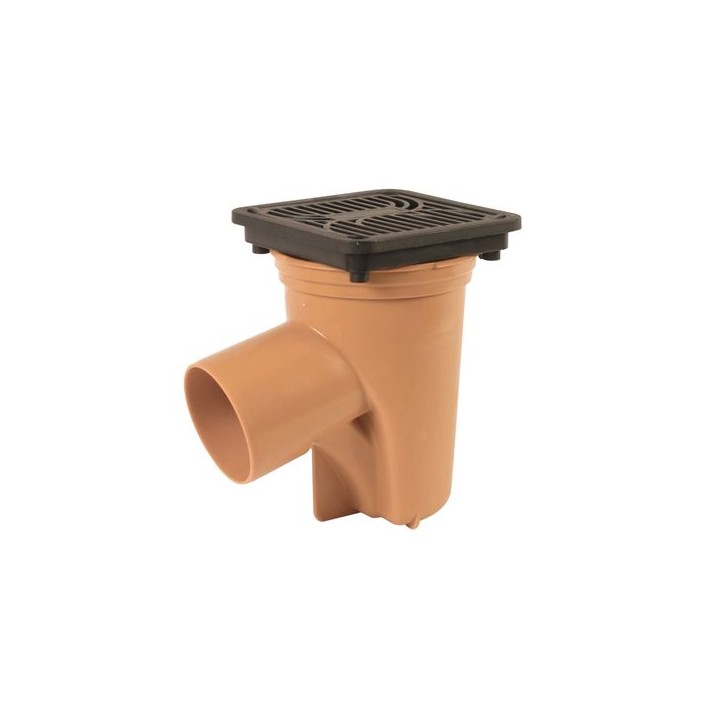 OsmaDrain Plain Ended Access Gully 110mm 4D850