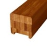 Flair Stairs Contemporary Handrail 60 x 60mm With 41mm Groove 4.2m Dark
