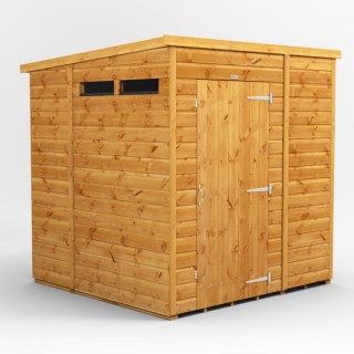 6 x 6 Power Pent Security Shed