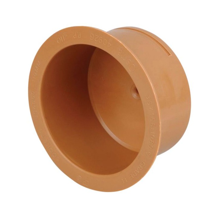 Osma 450mm Universal Inspection Chamber Blank Off Plug for 110mm Inlets 4D926