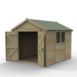 Timberdale 10 x 8 Reverse Apex Shed - Home Delivery