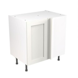 Flatpack Corner Base Unit Shaker Ultra Matt White 800mm - FKKH0537