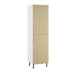 Essence Sandstone Oak 600mm 50-50 Fridge Freezer Tower Type F
