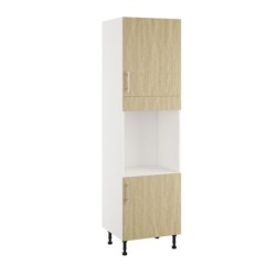 Essence Sandstone Oak 600mm Single Oven Tower Type A