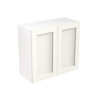 Flatpack Wall Unit Shaker Ultra Matt White 800mm - FKKH0538