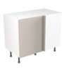 Flatpack Corner Base Unit Value Slab Standard Matt Light Grey 1000mm - FKKM1209