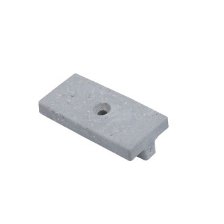 UPM ProFi Deck 150 T-Clips Pearl Grey 1 Hole Box 100