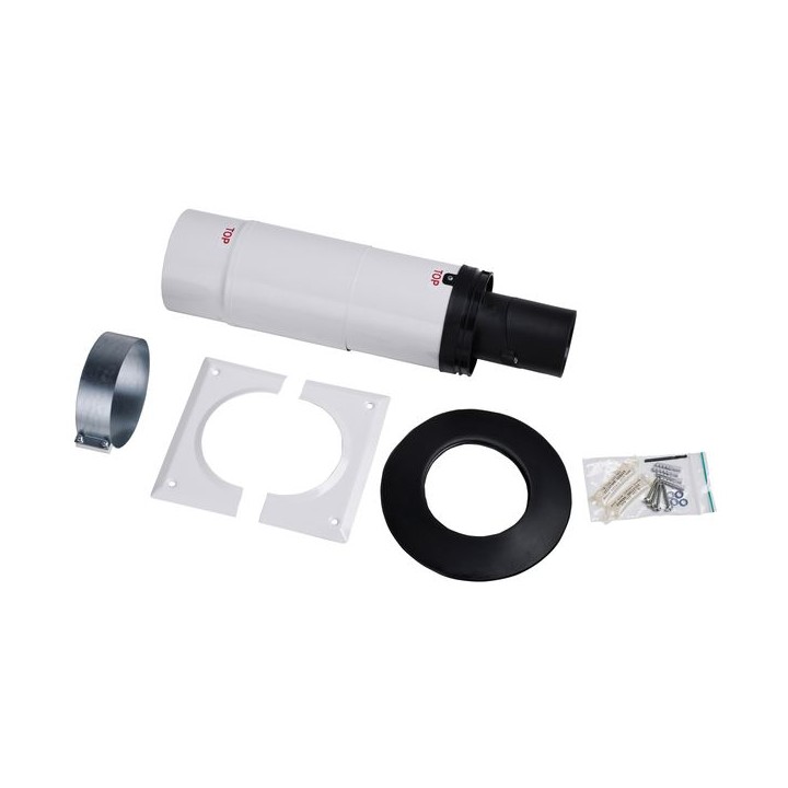 Worcester Bosch 7716190062 Greenstar Oil Boiler Oilfit 80/125 Short Telescopic Flue Kit