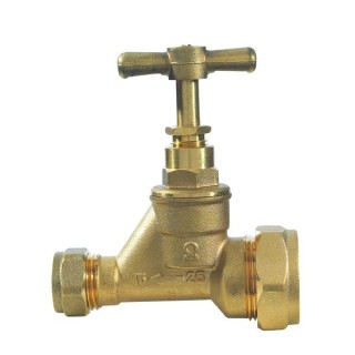 Brass Poly Stop Cock 20mm x 20mm