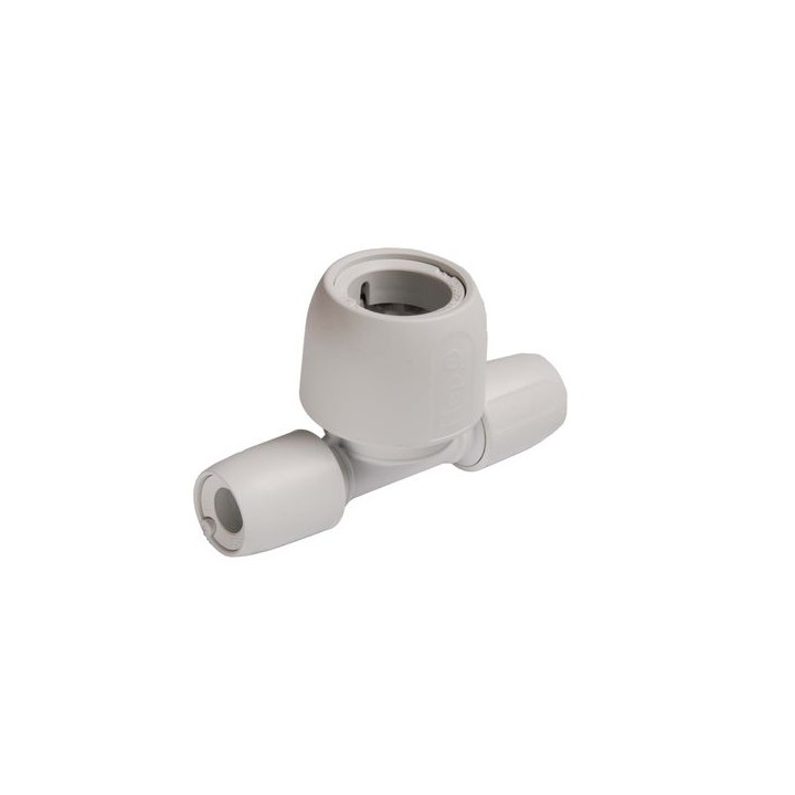 Wavin HEP2O Double End Reduced Tee 22 x 10mm HD18A/22W