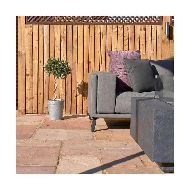 Global Stone Sandstone Paving Modak Rose 900 x 600mm