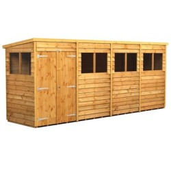 16 x 4 Power Overlap PENT  Double Doors