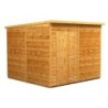 8 x 8 Power Pent Windowless Garden Shed