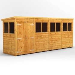 16 x 4 Power Pent Double Door
