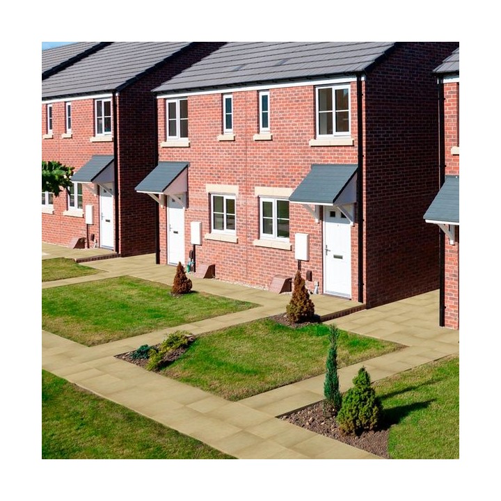 Marshalls Urbex Riven Paving Buff 450 x 450mm