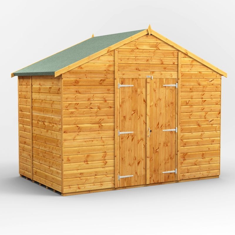 6 x 10 Power Apex Windowless Double Door Shed 6 x 10 Power Apex Windowless Double Door Shed