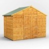 6 x 10 Power Apex Windowless Double Door Shed