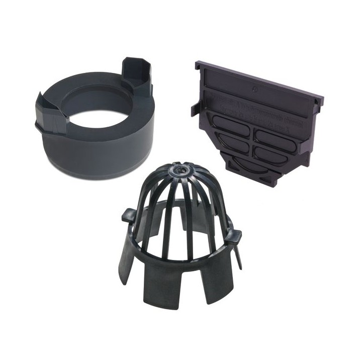 ACO HexDrain Accessory Set Black