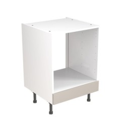 Flatpack Built Under Oven Housing Unit Ultra Matt Light Grey Slab 600mm - FKKF0705