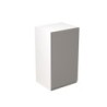 Flatpack Wall Unit J-pull Super Gloss Dust Grey 400mm - FKKJ0312