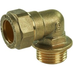 Compression Elbow Mi DZR 15mm x 3 4in
