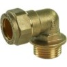 Compression Elbow Mi DZR 15mm x 3 4in