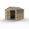 Beckwood 8x10 Apex Shed 4 Windows Double Door