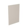 Base End Panel for J-Pull Ultra Matt Light Grey 900mm x 600mm - FKKJ0728