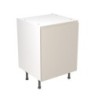 Flatpack Base Unit J-pull Ultra Matt Light Grey 600mm - FKKJ0704
