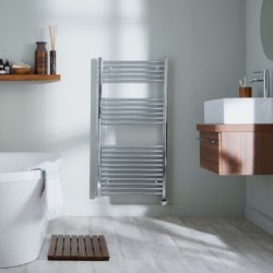 Towelrads Richmond Thermostatic Chrome Towel Rail 691mm x 450mm