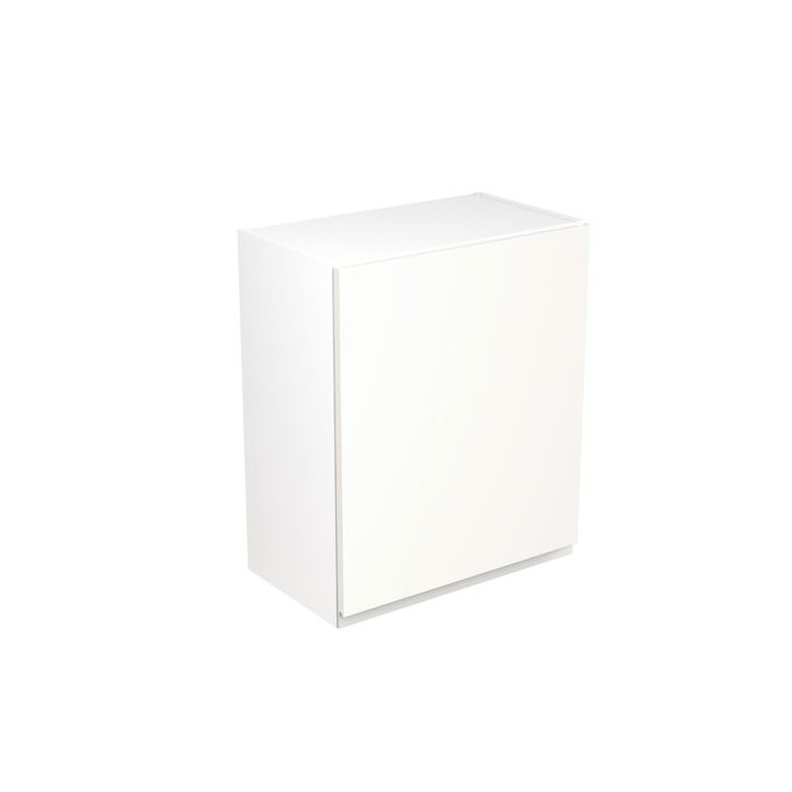 Flatpack Wall Unit J-pull Ultra Matt White 600mm - FKKJ0514